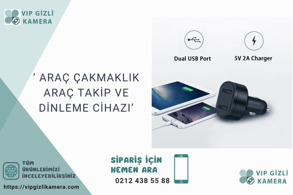 Arac Cakmaklik Arac Takip Ve Dinleme CIhazi